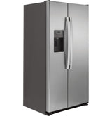 GE  GE® 21.9 Cu. Ft. Counter-Depth Side-By-Side Refrigerator - Stainless Steel (GZS22DSJSS)