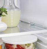 GE  21.8 Cu. Ft. Counter-Depth Fingerprint Resistant Side-By-Side Refrigerator - Fingerprint Resistant Stainless (GZS22IYNFS)