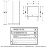 GE  21.8 Cu. Ft. Counter-Depth Fingerprint Resistant Side-By-Side Refrigerator - Fingerprint Resistant Stainless (GZS22IYNFS)