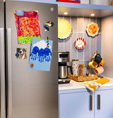 GE  23.5 Cu. Ft. Counter-Depth Side-By-Side Refrigerator with LED Light Walls and Extra Tall Dispenser - Fingerprint Resistant Stainless (GZS24PYYFS)