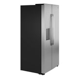 GE  23.5 Cu. Ft. Counter-Depth Side-By-Side Refrigerator with LED Light Walls and Extra Tall Dispenser - Fingerprint Resistant Stainless (GZS24PYYFS)