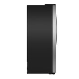 GE  23.5 Cu. Ft. Counter-Depth Side-By-Side Refrigerator with LED Light Walls and Extra Tall Dispenser - Fingerprint Resistant Stainless (GZS24PYYFS)