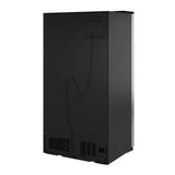 GE  23.5 Cu. Ft. Counter-Depth Side-By-Side Refrigerator with LED Light Walls and Extra Tall Dispenser - Fingerprint Resistant Stainless (GZS24PYYFS)