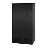 GE  23.5 Cu. Ft. Counter-Depth Side-By-Side Refrigerator with LED Light Walls and Extra Tall Dispenser - Fingerprint Resistant Stainless (GZS24PYYFS)