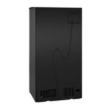 GE  23.5 Cu. Ft. Counter-Depth Side-By-Side Refrigerator with LED Light Walls and Extra Tall Dispenser - Fingerprint Resistant Stainless (GZS24PYYFS)