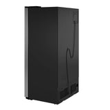 GE  23.5 Cu. Ft. Counter-Depth Side-By-Side Refrigerator with LED Light Walls and Extra Tall Dispenser - Fingerprint Resistant Stainless (GZS24PYYFS)