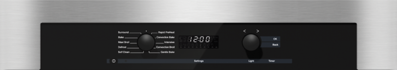 MIELE 30 Inch Convection Oven with Self Clean for easy cleaning. - Stainless Steel (H6180BP)