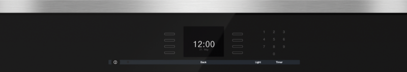 Miele 30 Inch Convection Oven with touch controls and MasterChef programs for perfect results. - Stainless Steel (H6680BP)