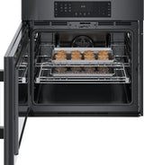 BOSCH 800 Series Single Wall Oven 30'' Left SideOpening Door -  (HBL8444LUC)