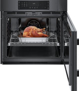 BOSCH 800 Series Single Wall Oven 30'' Right SideOpening Door -  (HBL8444RUC)