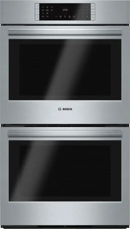 BOSCH  800 Series Double Wall Oven 30'' - Stainless Steel (HBL8651UC)