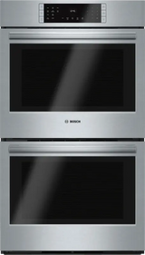 BOSCH  800 Series Double Wall Oven 30'' - Stainless Steel (HBL8651UC)