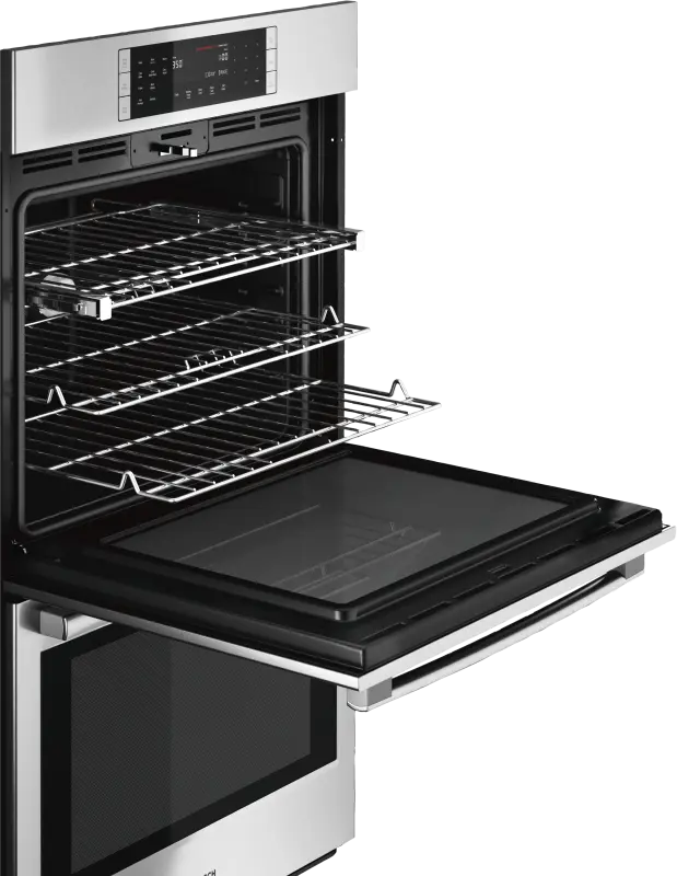 BOSCH  800 Series Double Wall Oven 30'' - Stainless Steel (HBL8651UC)