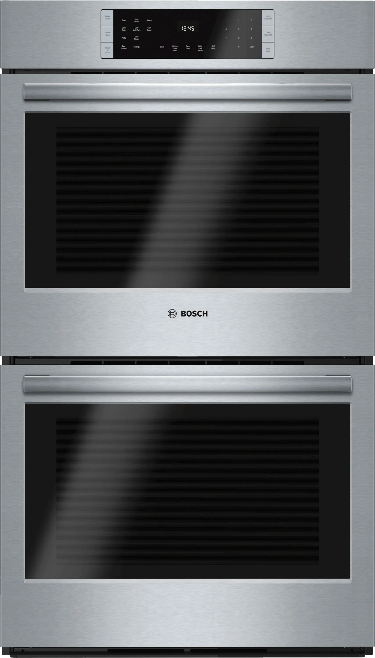 Bosch 800 Series Double Wall Oven 30'' - Stainless Steel (HBL8651UC)