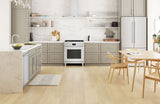 BOSCH  800 Series Dual Fuel Freestanding Range 30'' - Stainless Steel (HDS8055U)
