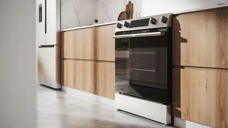 BOSCH  100 Series Electric Slide-in Range 30'' - Stainless Steel (HEF1050MU)