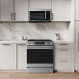 BOSCH  300 Series Electric Slide-in Range 30'' - Stainless Steel (HEF3050MU)