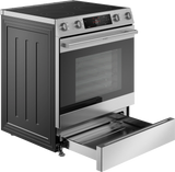 BOSCH  300 Series Electric Slide-in Range 30'' - Stainless Steel (HEF3050MU)