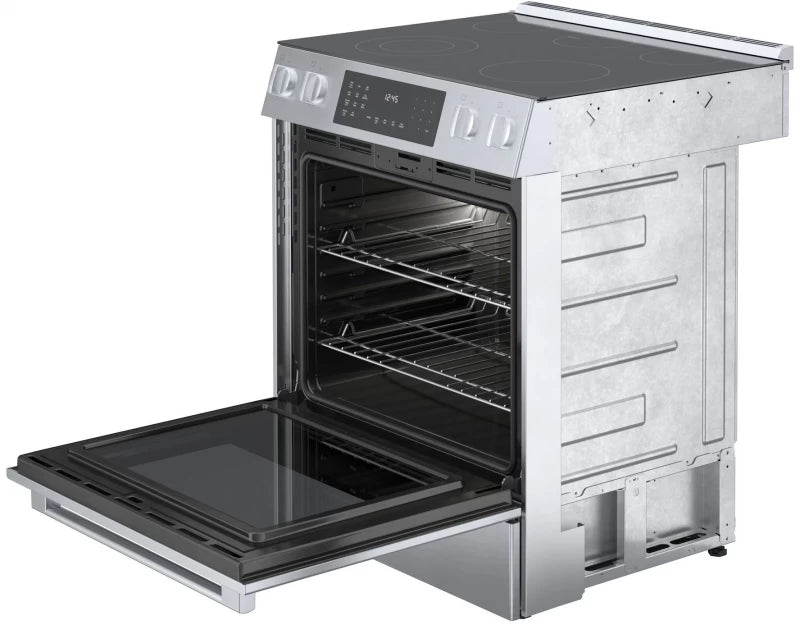 BOSCH  800 Series Electric Slide-in Range 30'' - Stainless Steel (HEI8056U)