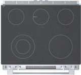 BOSCH  800 Series Electric Slide-in Range 30'' - Stainless Steel (HEI8056U)