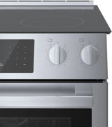 BOSCH  800 Series Electric Slide-in Range 30'' - Stainless Steel (HEI8056U)