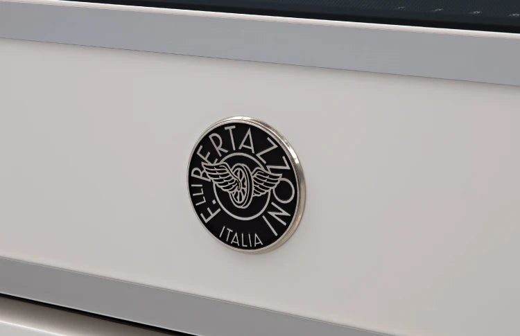 BERTAZZONI  36 inch All Gas Range, 6 Brass Burners and Cast Iron Griddle - Nero Matt (HER366BCFGMNET)