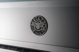 BERTAZZONI  36 inch All Gas Range, 6 Brass Burners and Cast Iron Griddle - Gold Accents - Nero Matt (HER366BCFGMNG)