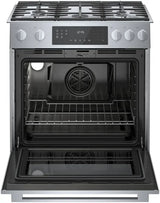 BOSCH  800 Series Gas Slide-in Range 30'' - Stainless Steel (HGI8056UC)