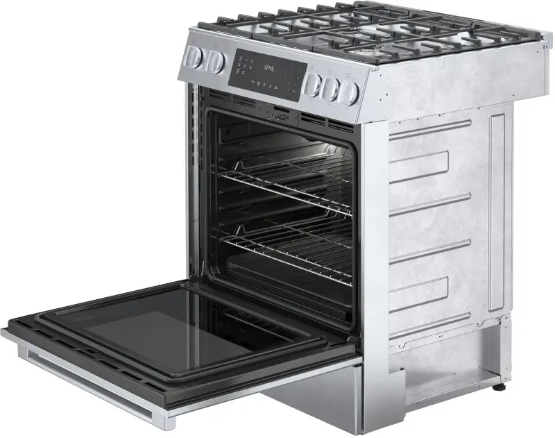 BOSCH  800 Series Gas Slide-in Range 30'' - Stainless Steel (HGI8056UC)