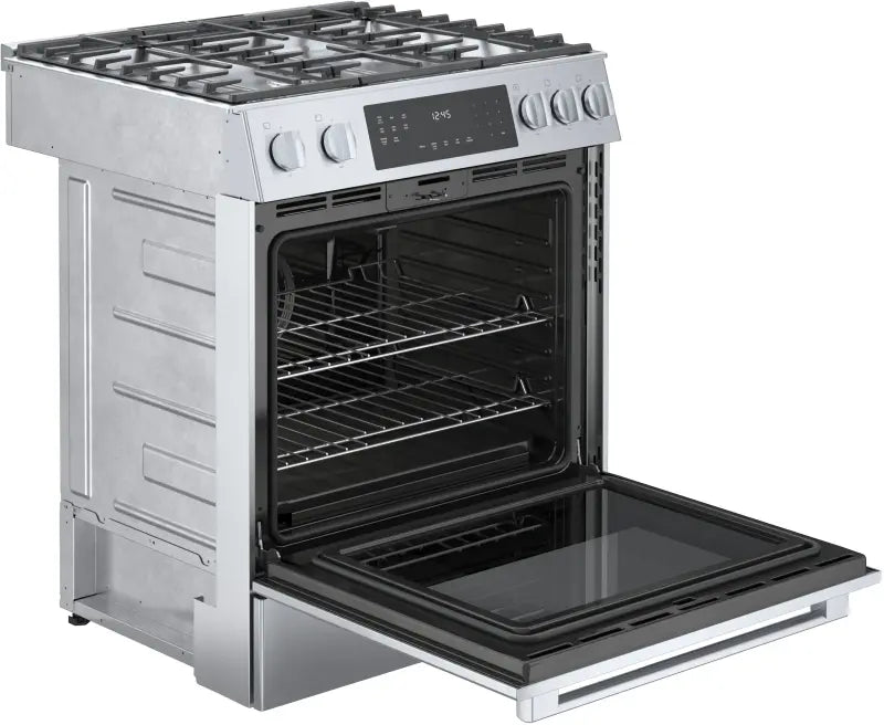 BOSCH  800 Series Gas Slide-in Range 30'' - Stainless Steel (HGI8056UC)
