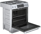 BOSCH  800 Series Gas Slide-in Range 30'' - Stainless Steel (HGI8056UC)