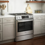 BOSCH  800 Series Gas Slide-in Range 30'' - Stainless Steel (HGI8056UC)