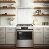 BOSCH  800 Series Gas Slide-in Range 30'' - Stainless Steel (HGI8056UC)