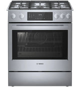 Bosch 800 Series Gas Slide-in Range 30'' - Stainless Steel (HGI8056UC)