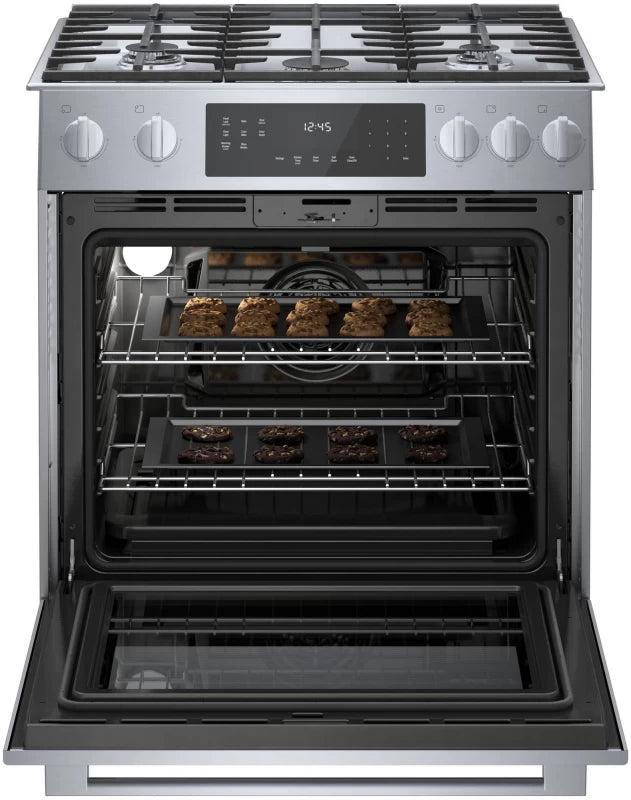 Bosch 800 Series Gas Slide-in Range 30'' - Stainless Steel (HGI8056UC)