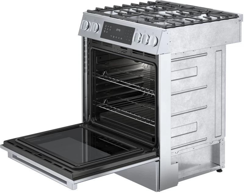 Bosch 800 Series Gas Slide-in Range 30'' - Stainless Steel (HGI8056UC)