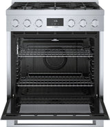 BOSCH  800 Series Gas Freestanding Range 30'' - Stainless Steel (HGS8055UC)