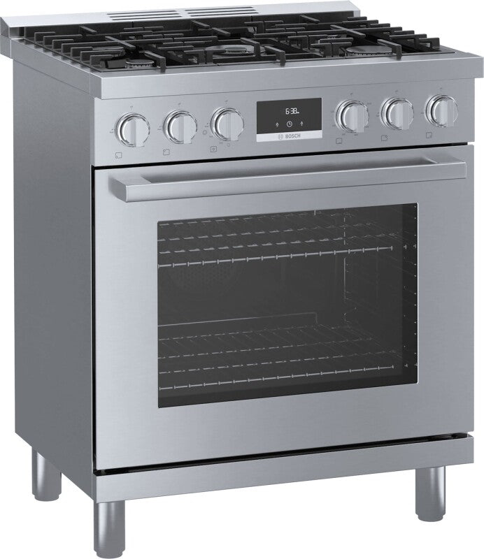 Bosch 800 Series Gas Freestanding Range 30'' - Stainless Steel (HGS8055UC)