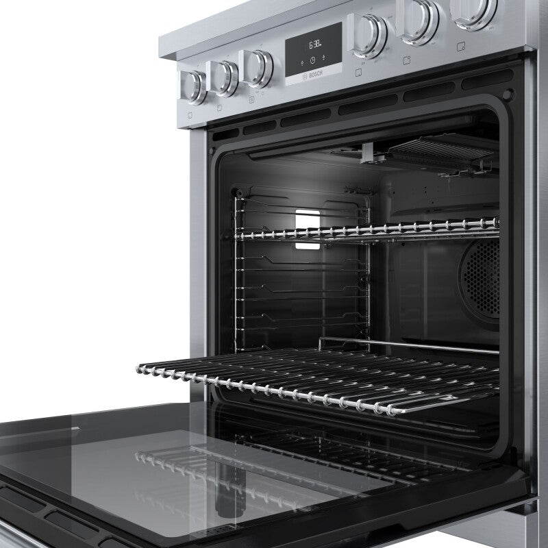 Bosch 800 Series Gas Freestanding Range 30'' - Stainless Steel (HGS8055UC)