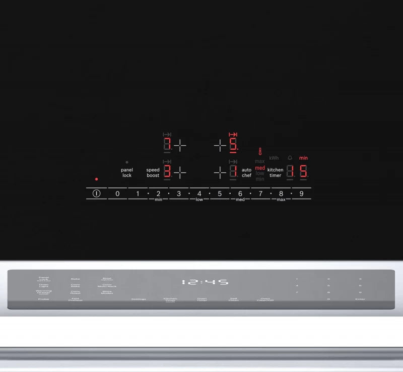 BOSCH  800 Series Induction Slide-in Range 30'' - Stainless Steel (HII8057U)