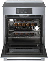 BOSCH  800 Series Induction Slide-in Range 30'' - Stainless Steel (HII8057U)