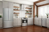BOSCH  800 Series Induction Slide-in Range 30'' - Stainless Steel (HII8057U)