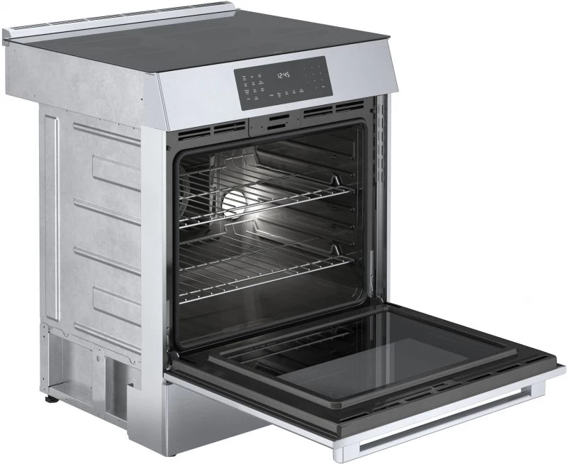 BOSCH  800 Series Induction Slide-in Range 30'' - Stainless Steel (HII8057U)