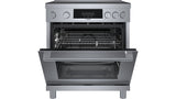 BOSCH 800 Series Induction freestanding range 30'' - Stainless Steel (HIS8055U)
