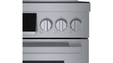 BOSCH 800 Series Induction freestanding range 30'' - Stainless Steel (HIS8055U)