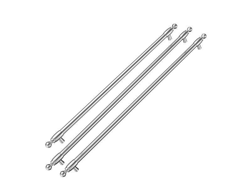 BERTAZZONI  Handle Kit for 36 inch built-in French Door Refrigerator - Stainless Steel (HK36HERFDBXV)