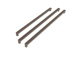 BERTAZZONI  Handle Kit for 36” FRENCH DOOR Refrigerator REF36FDBZPNV/24  Contains 3 Handles - Titanium (HK36PROFDBTV)