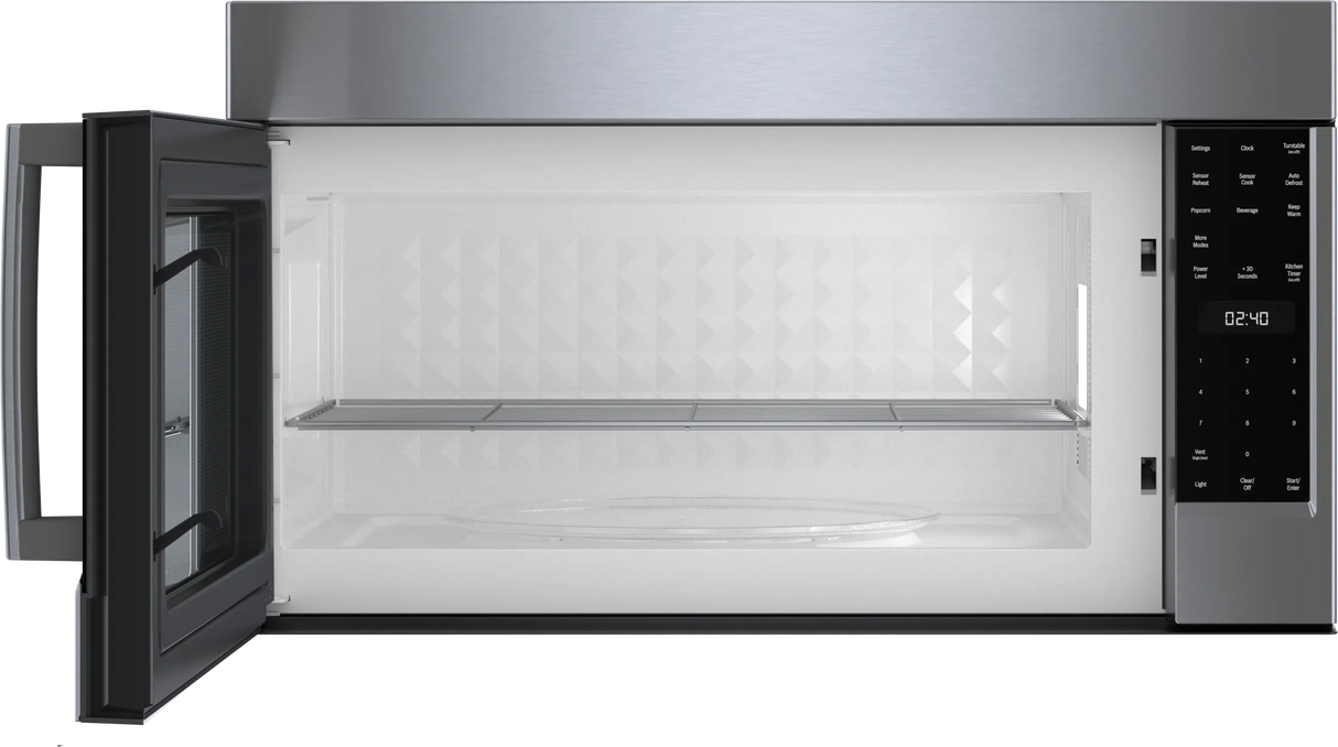 BOSCH  500 Series Over-The-Range Microwave 30'' Left SideOpening Door - Stainless Steel (HMV5053U)