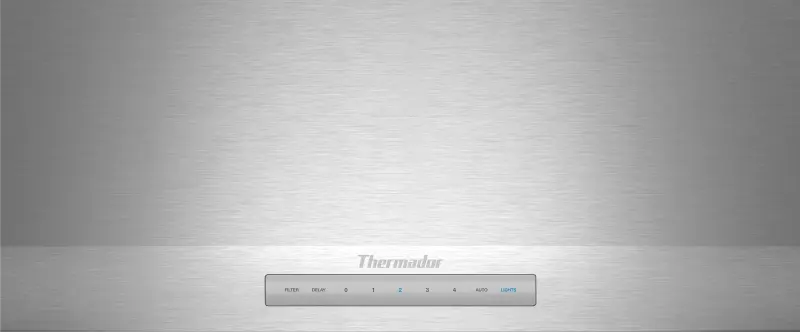 Thermador  Professional Pyramid Chimney Wall Hood 36" - Other (HPCN36WS)