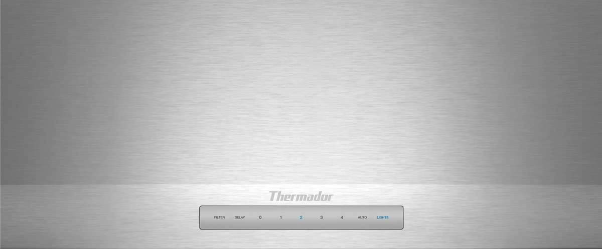 THERMADOR  Professional Pyramid Chimney Wall Hood 48'' - Stainless Steel (HPCN48WS)